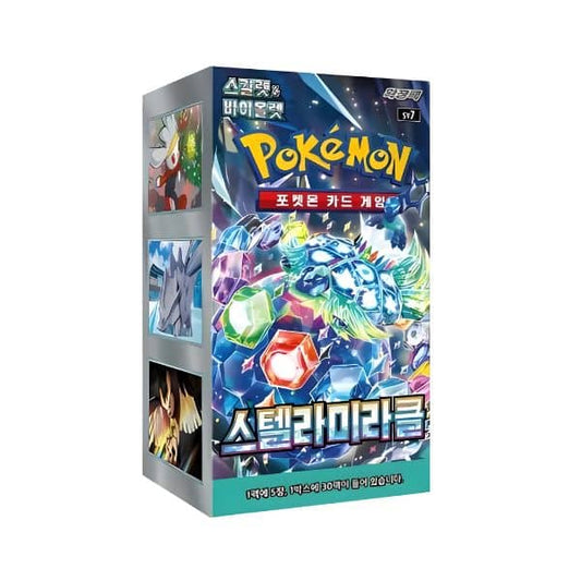 Pokemon - Escarlata y Púrpura - SV7 Stellar Miracle - Caja Stellar Miracle KOR - coreano